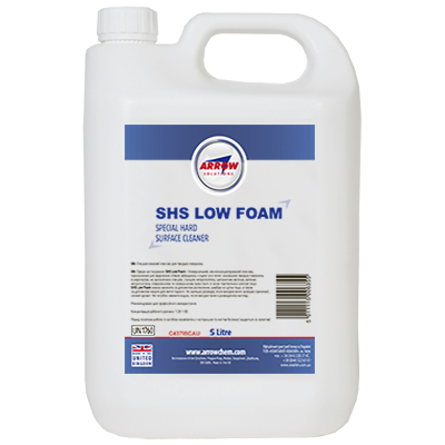 SHS Low Foam - Концентрований миючий засіб для миття підлоги та твердих поверхонь. ARROW SOLUTION